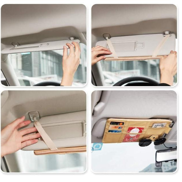Car Visor Storage Organizer