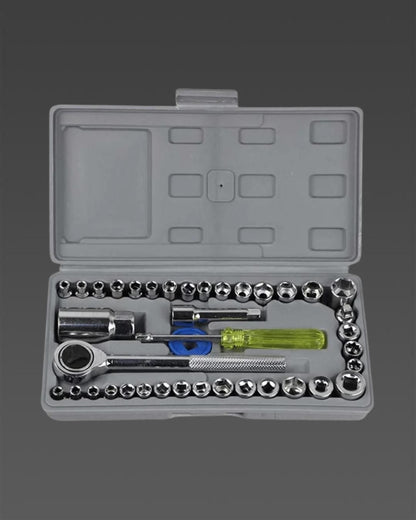 Screwdriver - Multipurpose 40 in 1 Screwdriver Socket Set and Bit Tool Kit Set