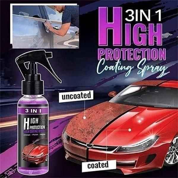 3-in-1 High Protection Quick Coating Spray (Pack of 2)