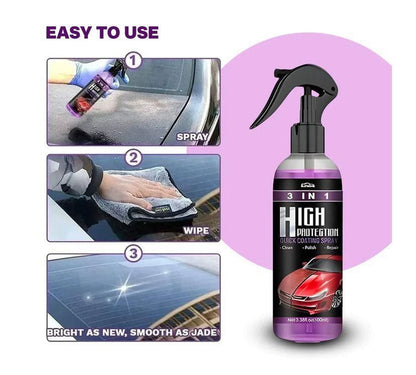 3-in-1 High Protection Quick Coating Spray (Pack of 2)