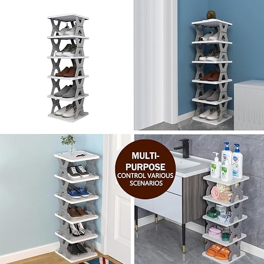 Foldable Shoe Rack - 6 Tier
