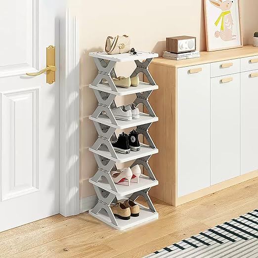 Foldable Shoe Rack - 6 Tier