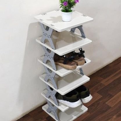 Foldable Shoe Rack - 6 Tier